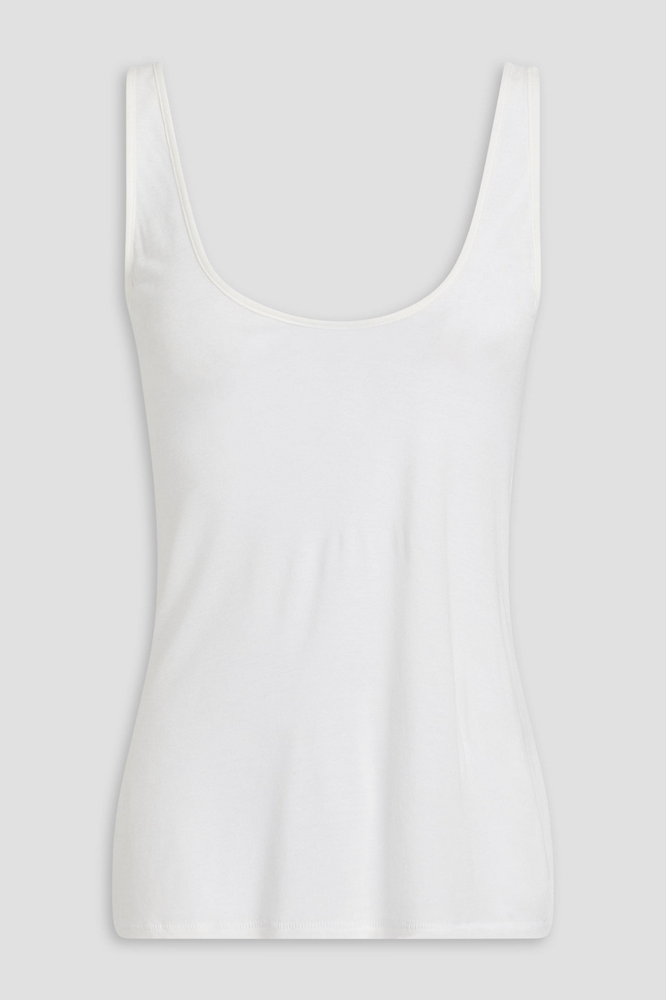 Rag & Bone Slub Jersey Tank In White