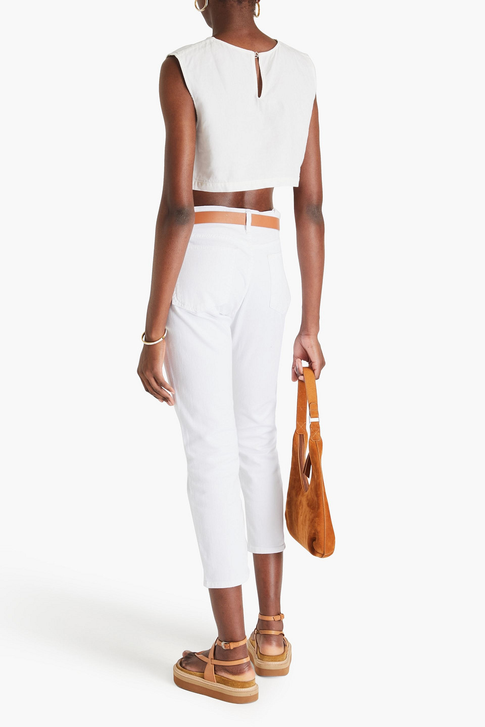 RAG & BONE CROPPED BOYFRIEND JEANS