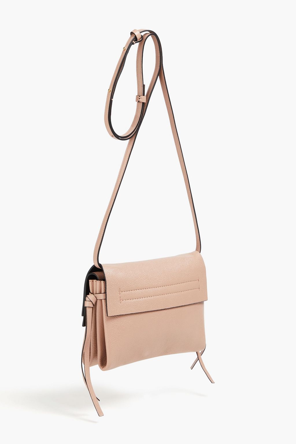 VALENTINO GARAVANI VRING pebbled-leather cross-body bag