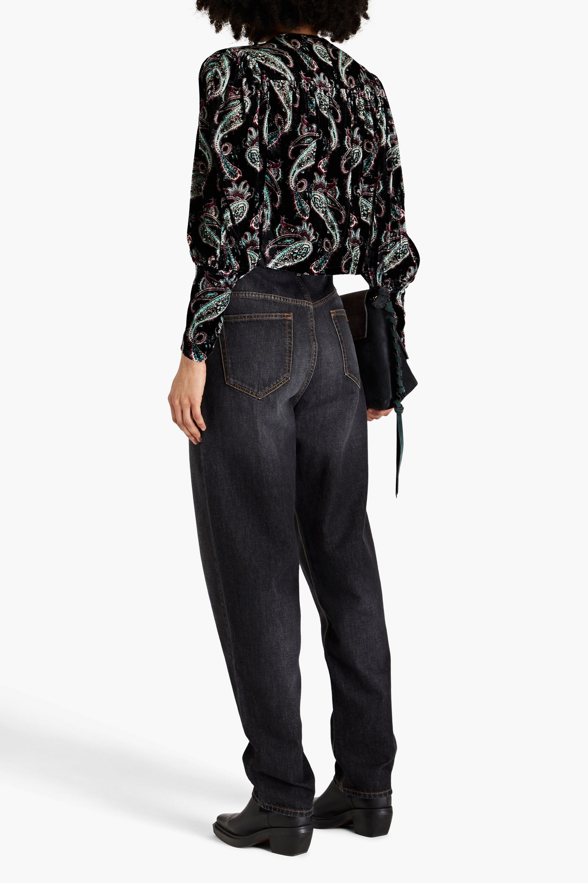 Marant Étoile Corsy J high-rise tapered jeans thumbnail