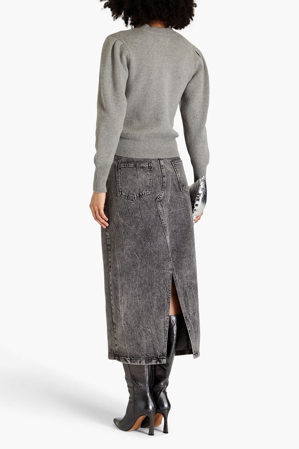 MARANT ÉTOILE Camelia mélange knitted sweater