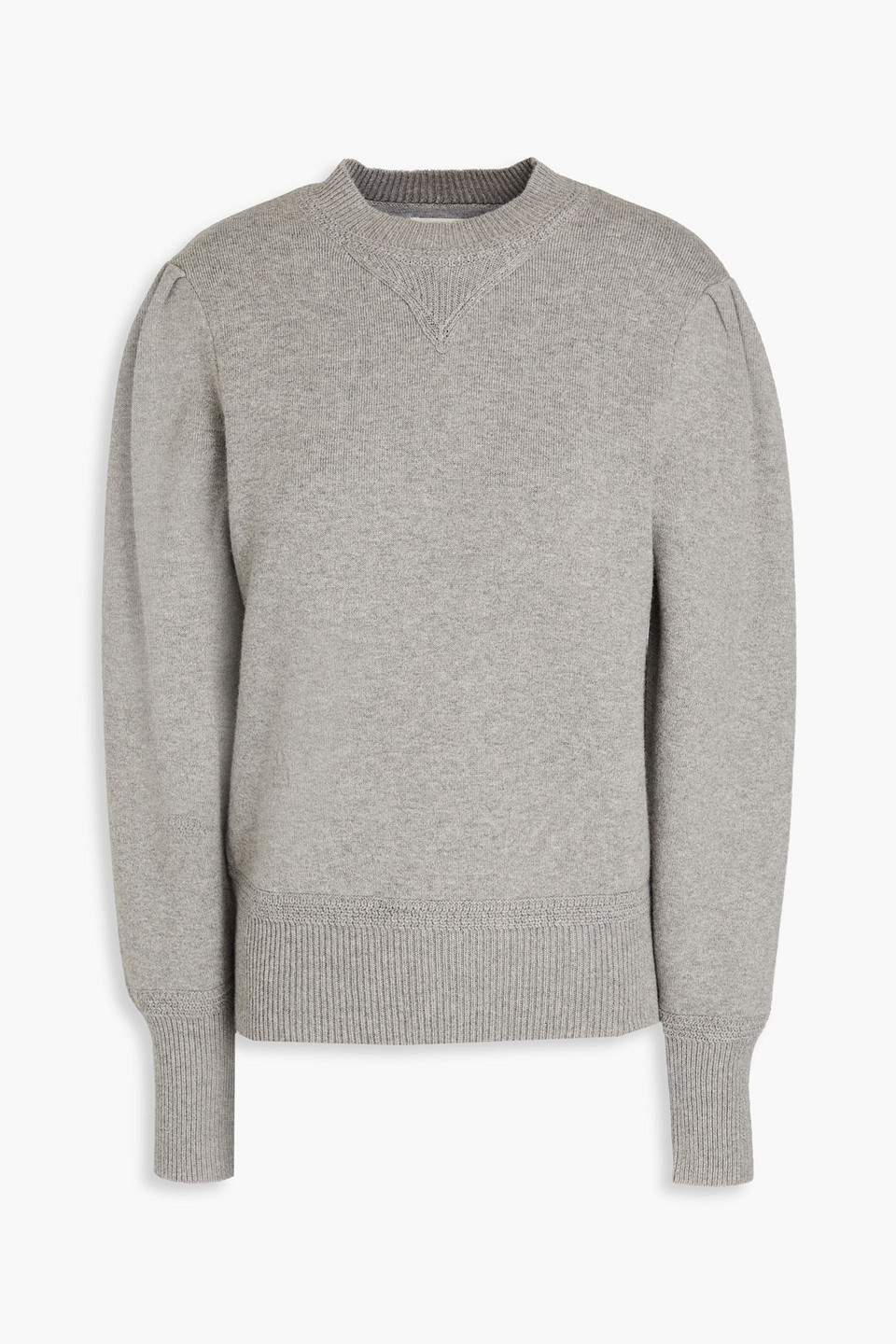 Isabel Marant Étoile Camelia Pullover Aus Einer Baumwollmischung In Grau