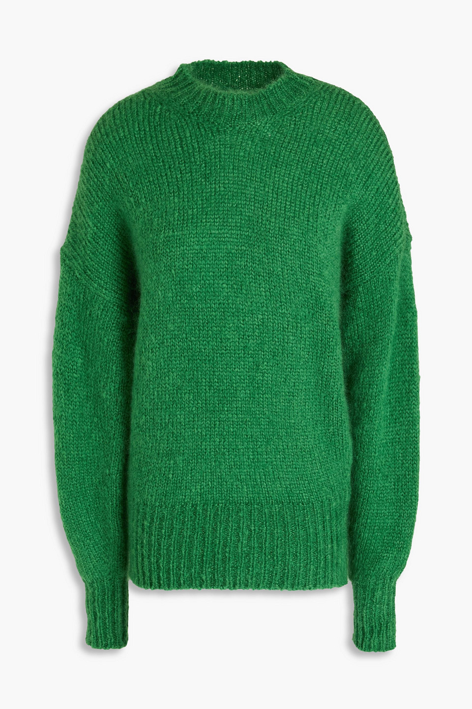 Isabel Marant Estelle Mohair-blend Sweater In Grün