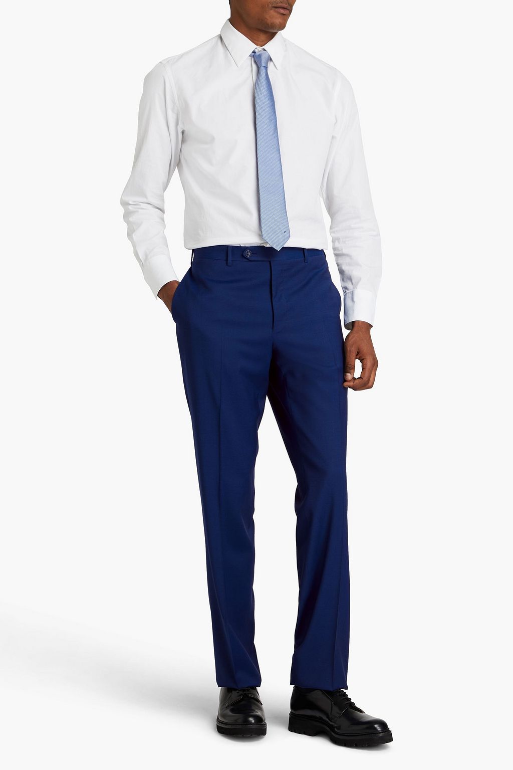 CANALI Wool-twill pants