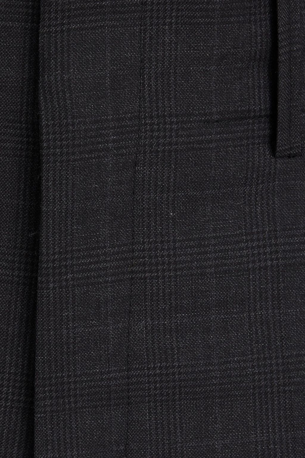 MARANT ÉTOILE Noah Prince of Wales checked wool-crepe tapered pants