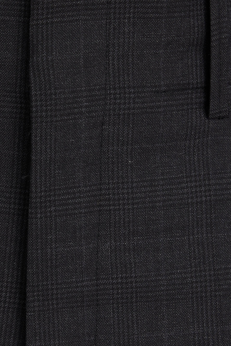 Isabel Marant Étoile Noah Prince Of Wales Checked Wool-crepe Tapered Pants In Anthrazit