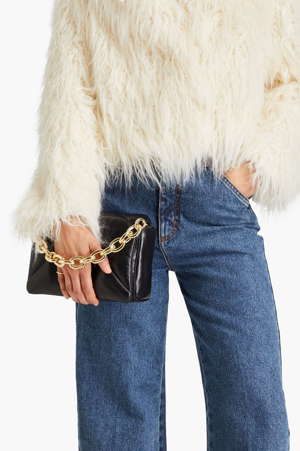 STAND STUDIO Brynn quilted leather cross-body bag
