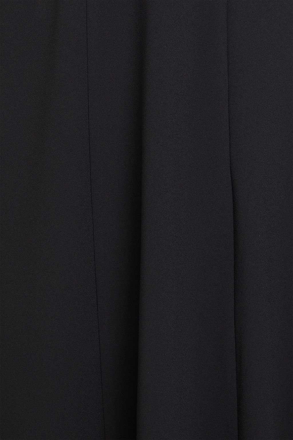 NICHOLAS Belted cutout crepe gown