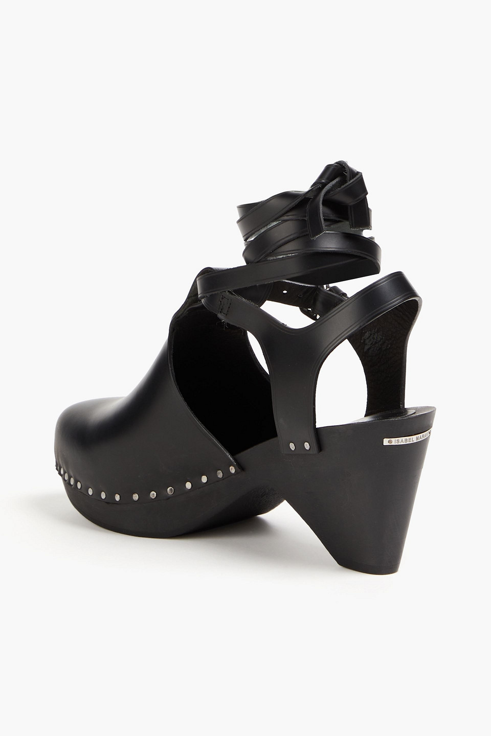 ISABEL MARANT TULEE STUDDED LEATHER CLOGS