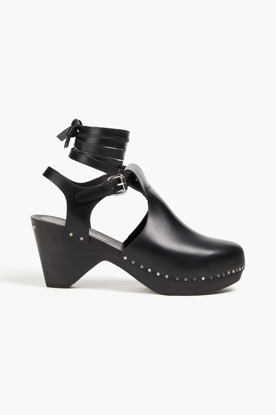 ISABEL MARANT TULEE STUDDED LEATHER CLOGS
