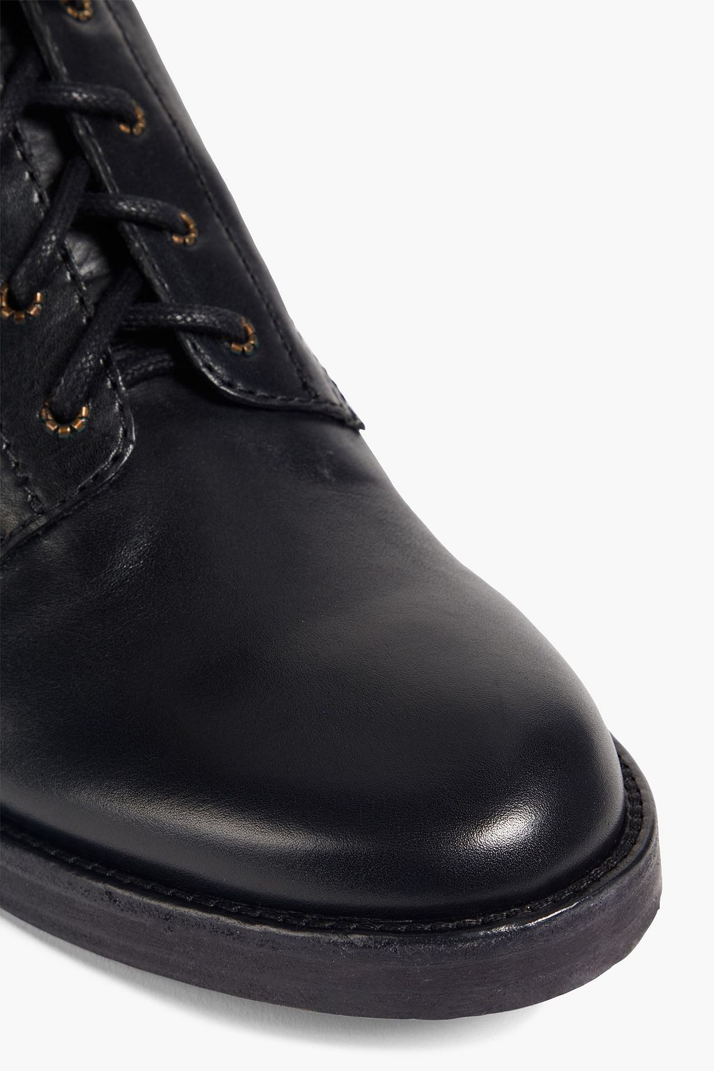 ISABEL MARANT Teylon buckled studded leather combat boots