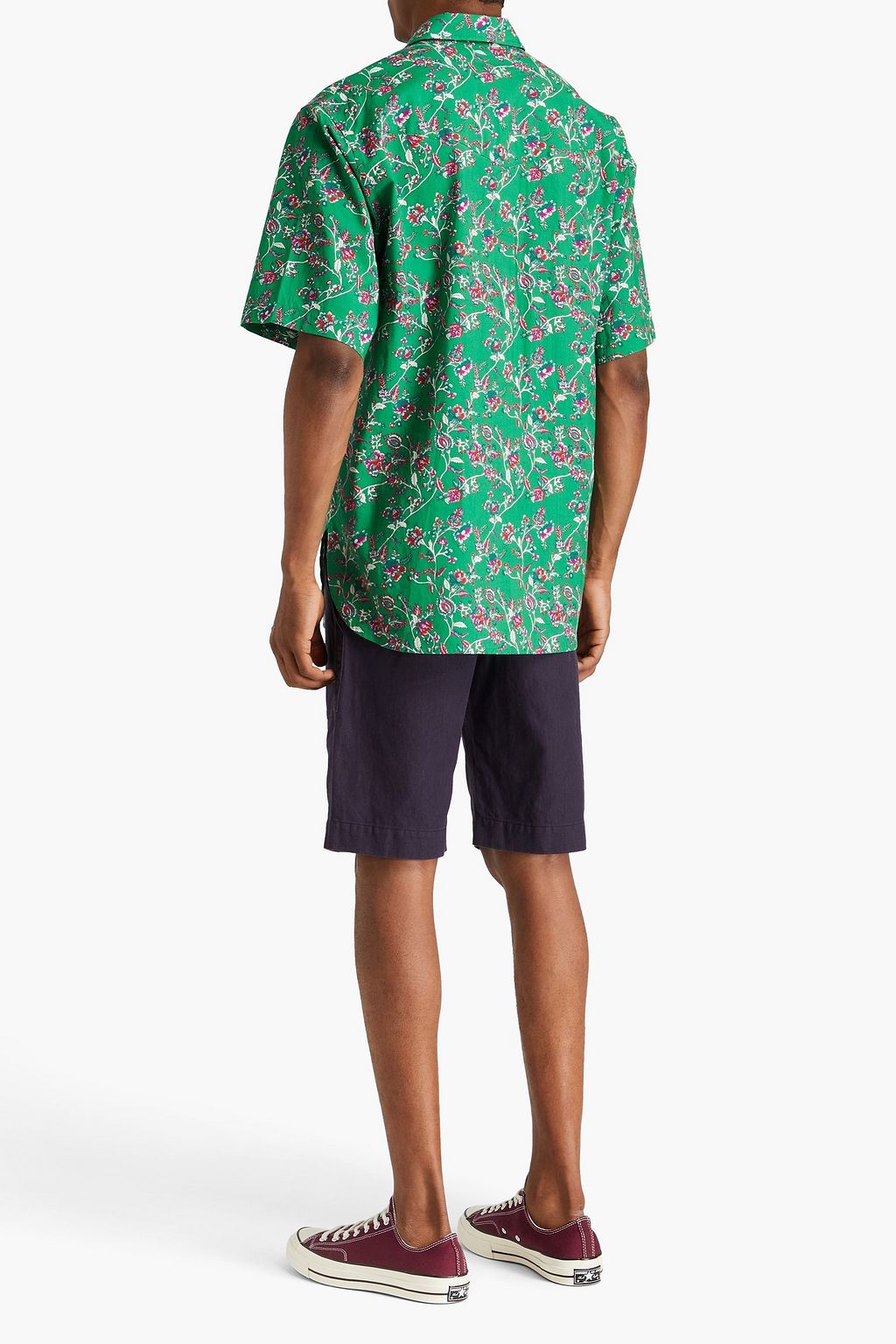 ISABEL MARANT Bigilian floral-print cotton shirt
