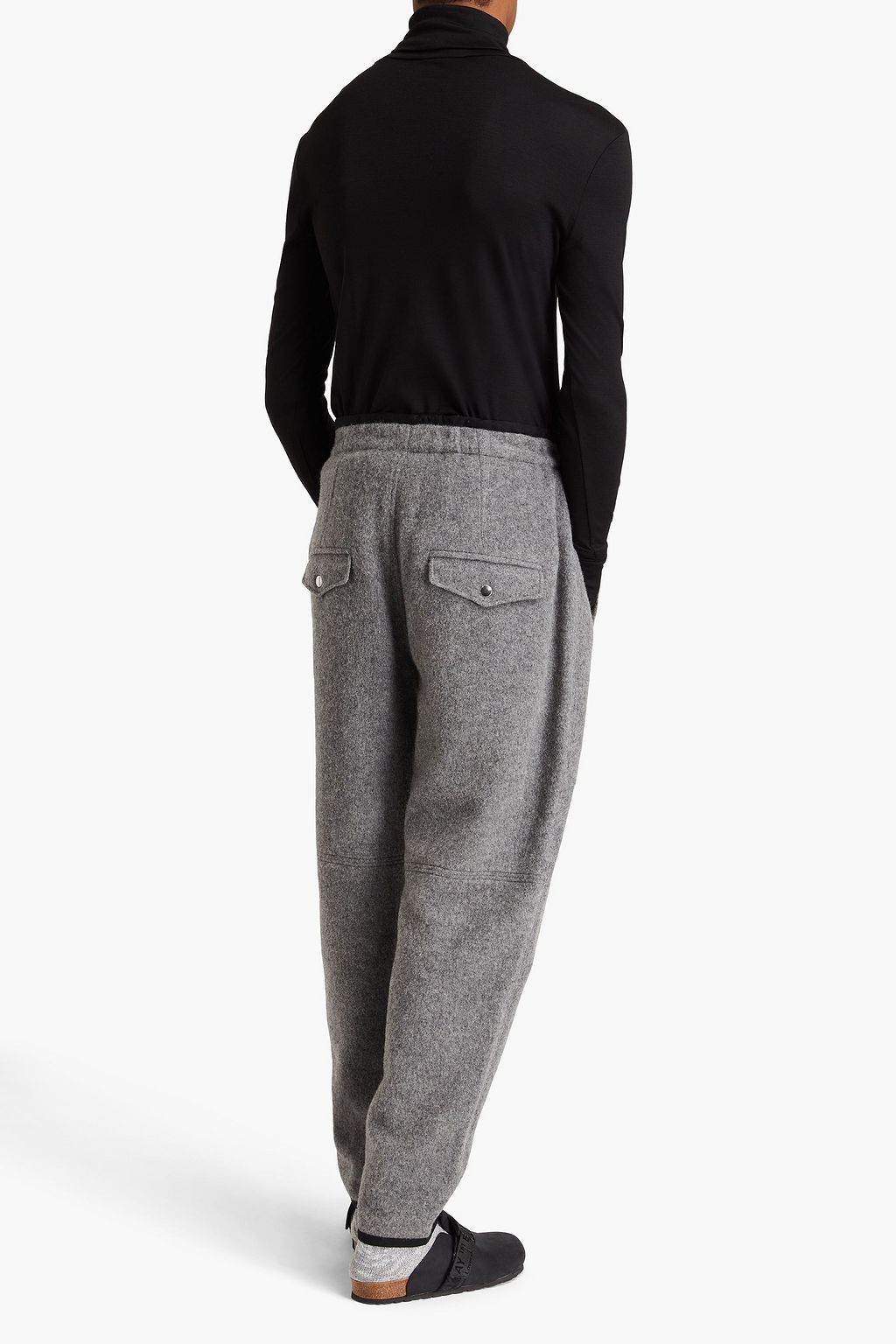 ISABEL MARANT Smith slim-fit wool-jersey turtleneck top