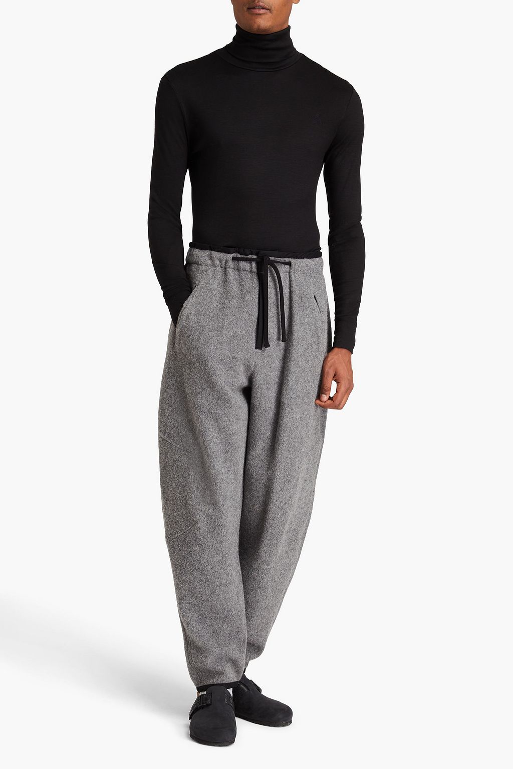 ISABEL MARANT Smith slim-fit wool-jersey turtleneck top