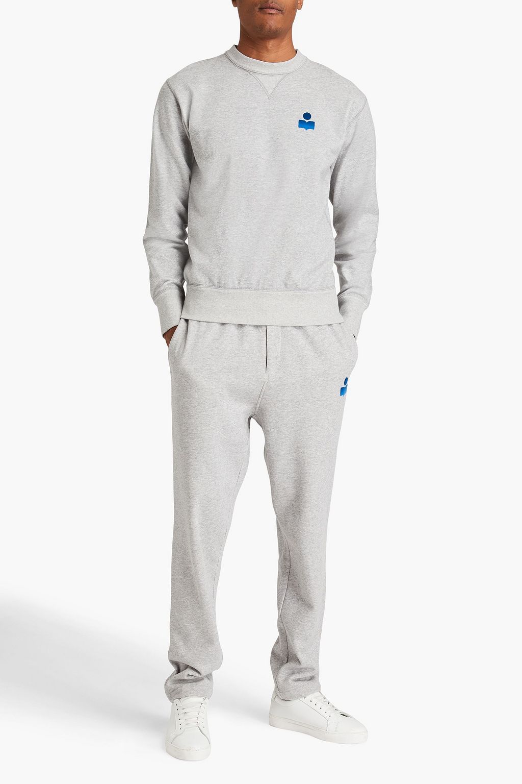 ISABEL MARANT Mailejo cotton-blend fleece sweatpants