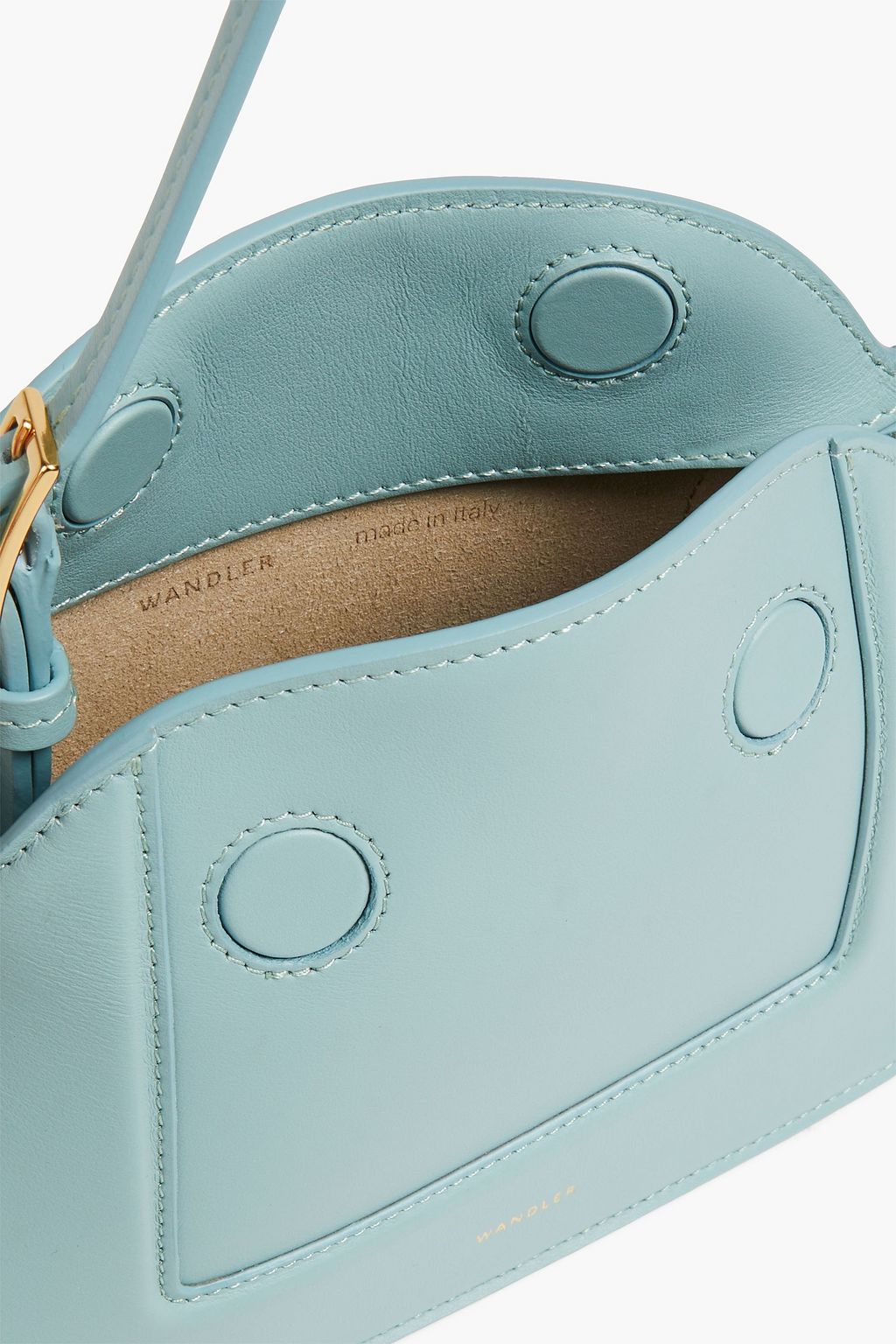 WANDLER Penelope micro leather shoulder bag