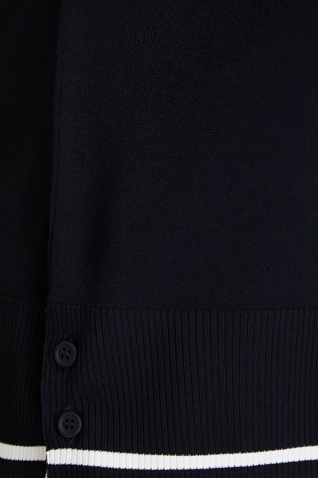 THOM BROWNE Stretch-knit polo shirt