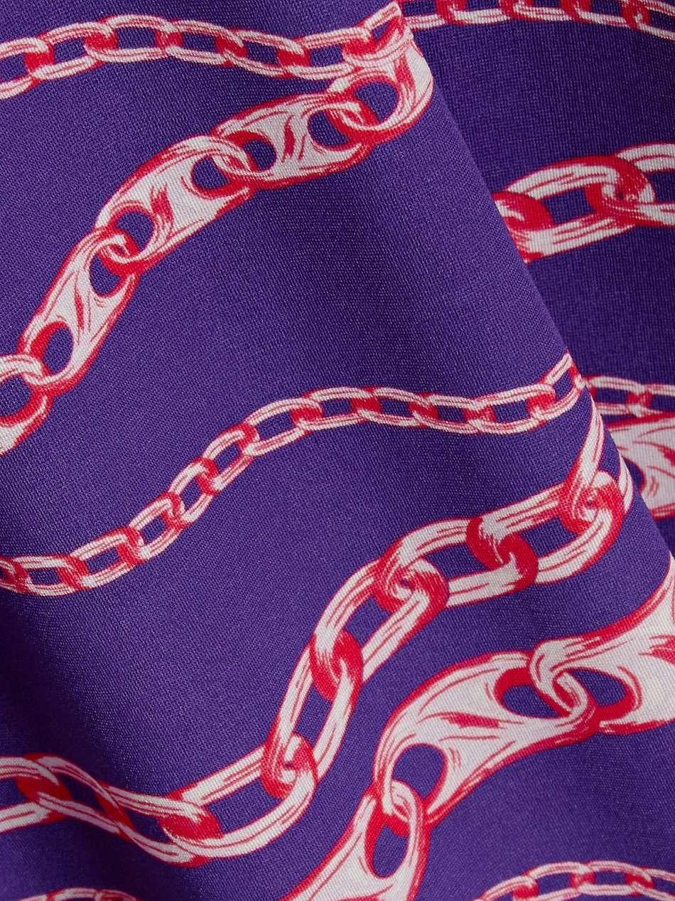 printed stretch-jersey maxi dress