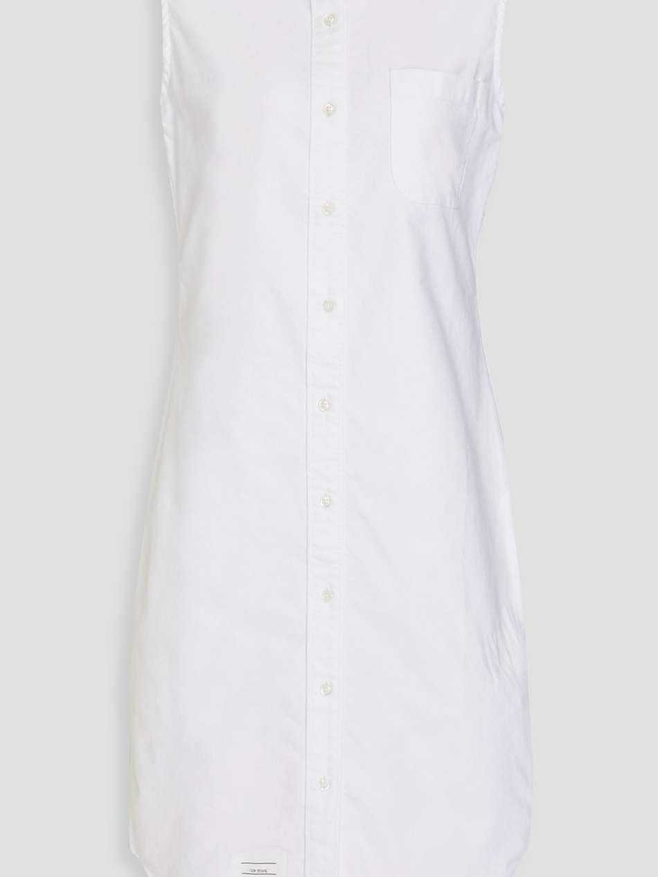 cotton oxford shirt dress