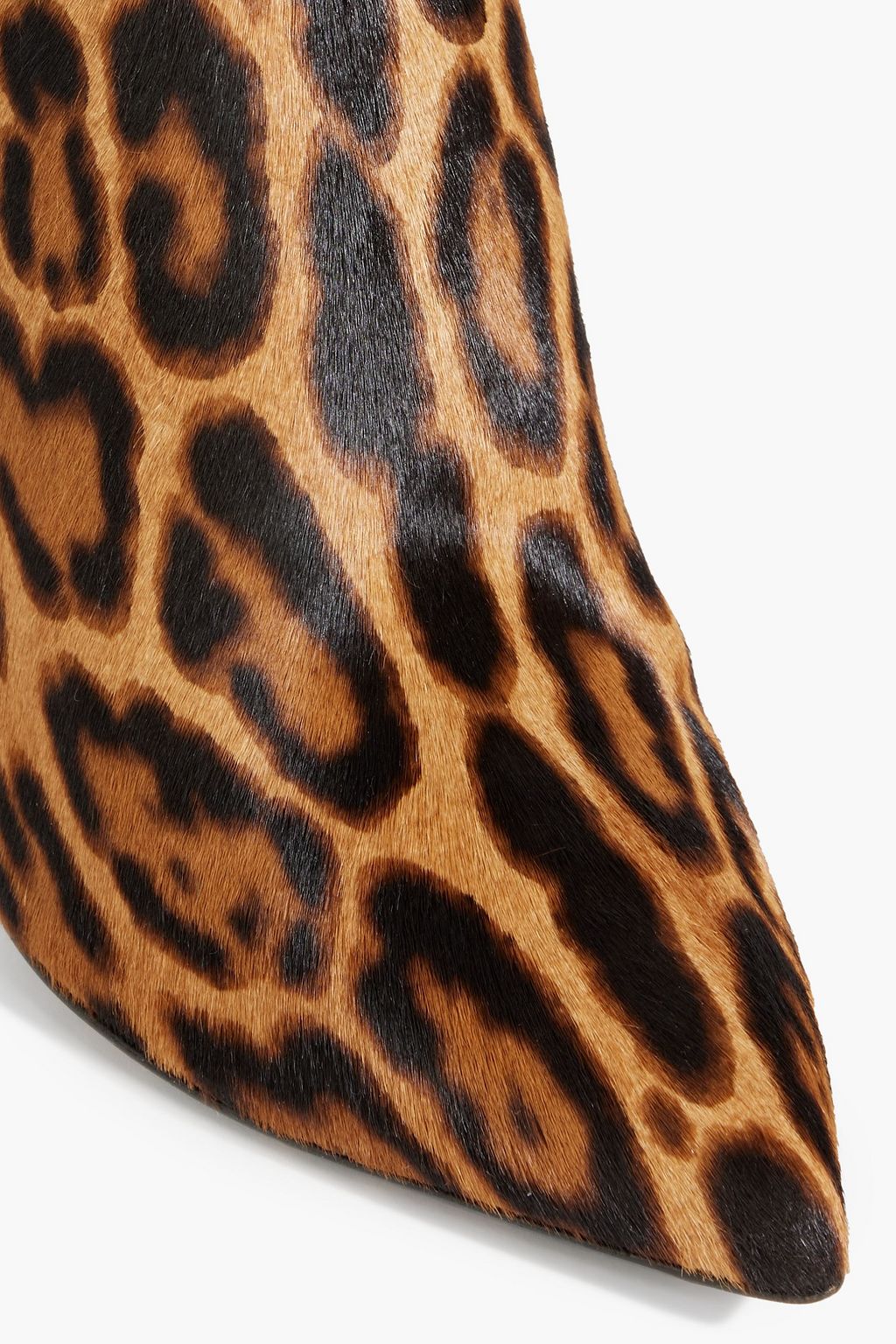 DOLCE&GABBANA Leopard-print calf hair ankle boots