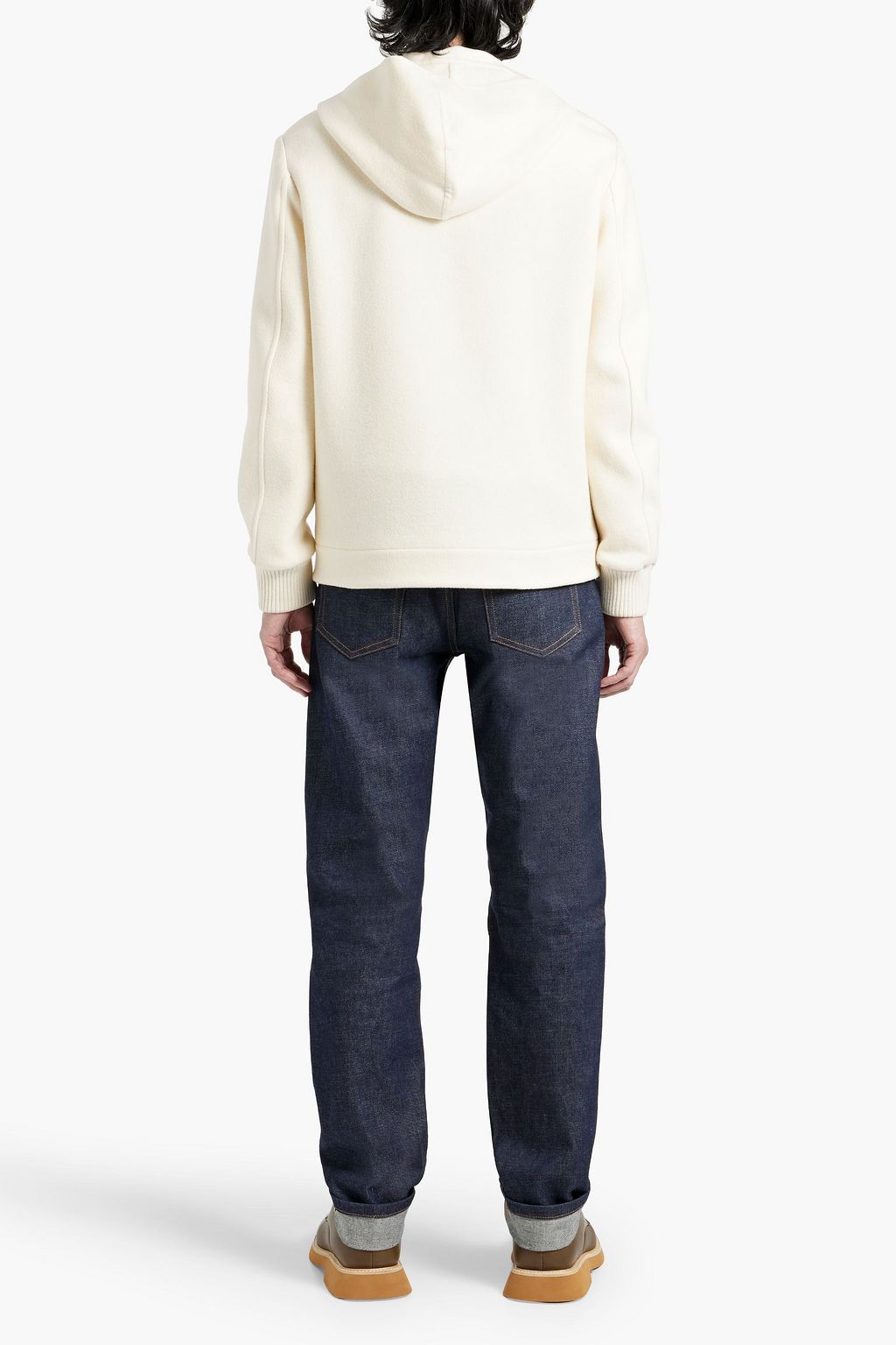 GABRIELA HEARST Tomas cashmere-felt hooded jacket