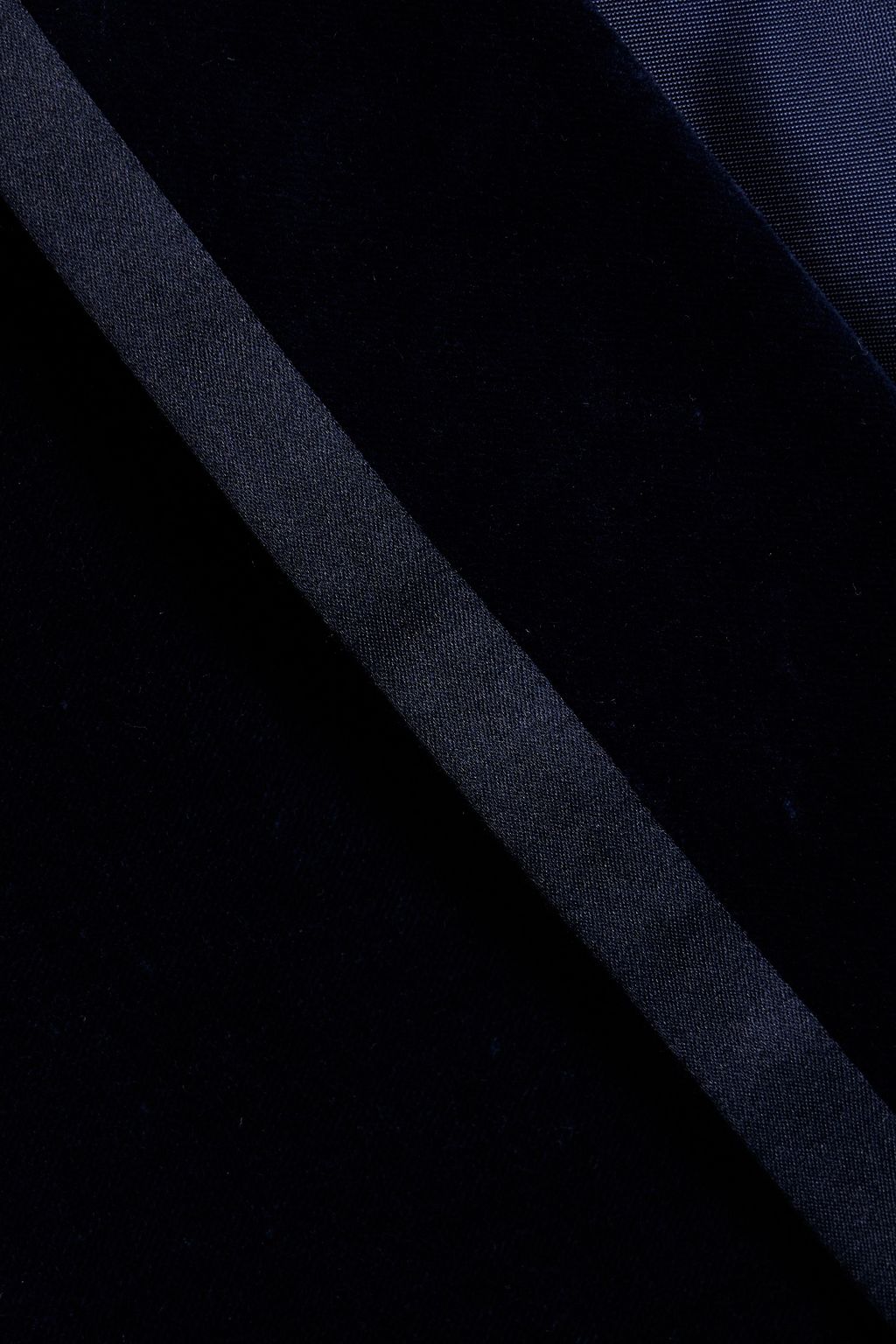 GUCCI Satin-trimmed velvet blazer
