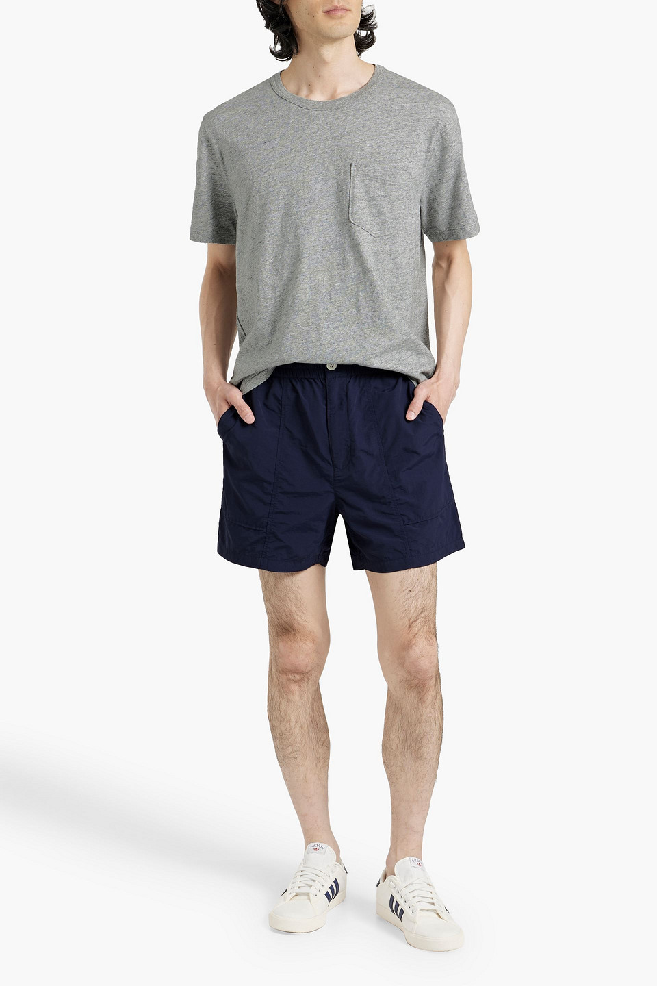 ALEX MILL UTILITY SHELL DRAWSTRING SHORTS