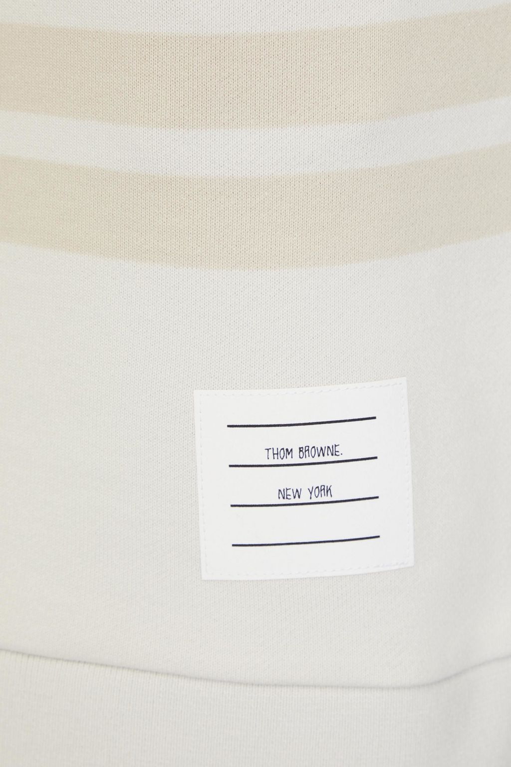 THOM BROWNE 프렌치 코튼 테리 미니 스커트