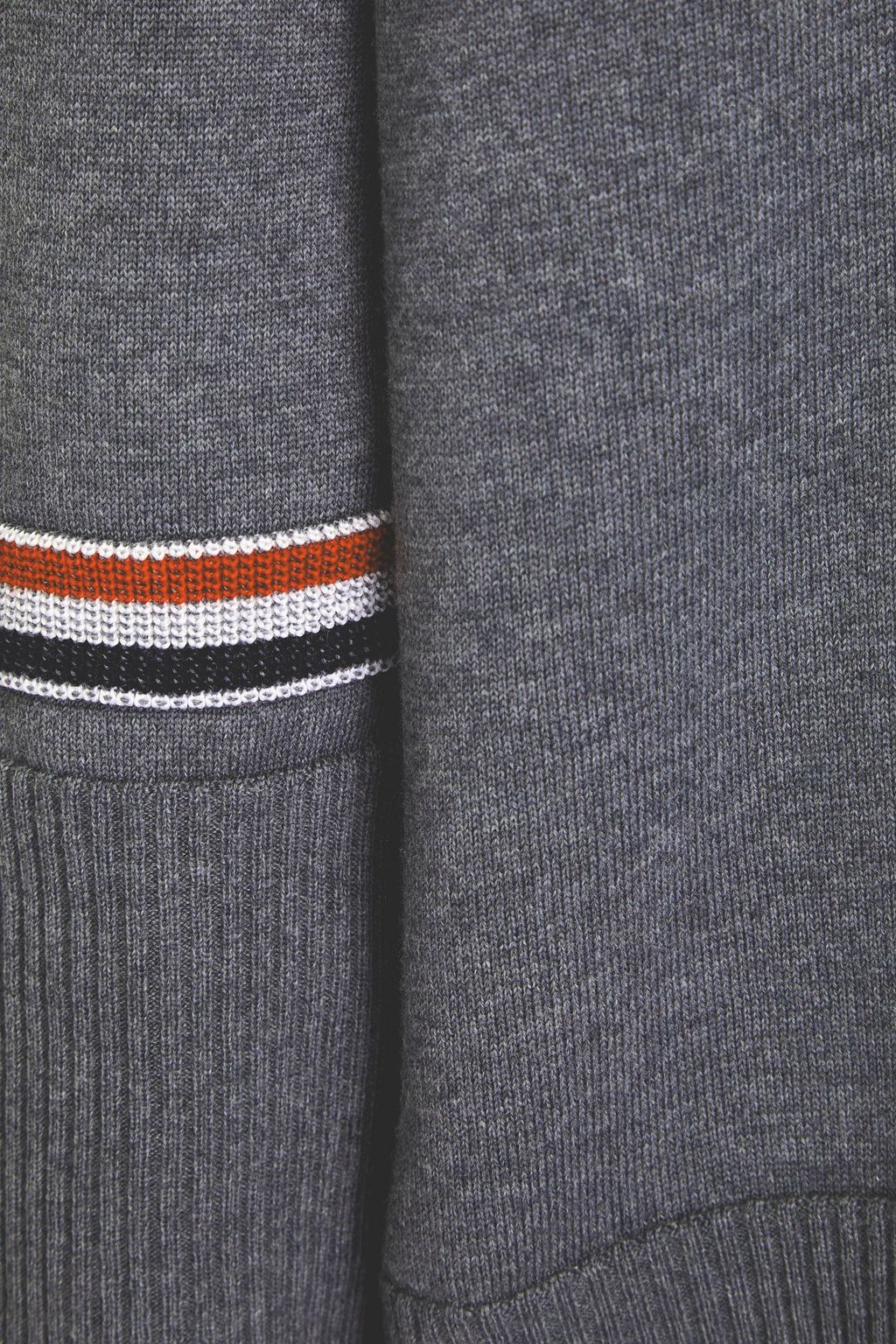 THOM BROWNE كنزة رياضية مصنوعة من الصوف بتصميم فضفاض