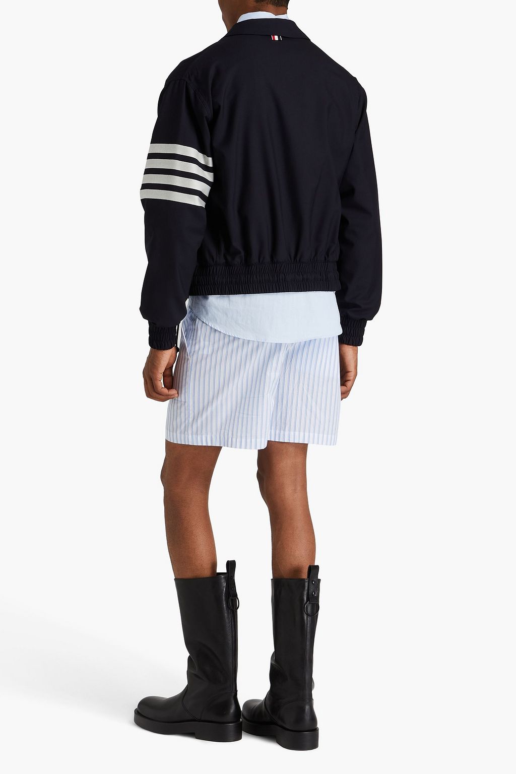 THOM BROWNE Striped wool jacket