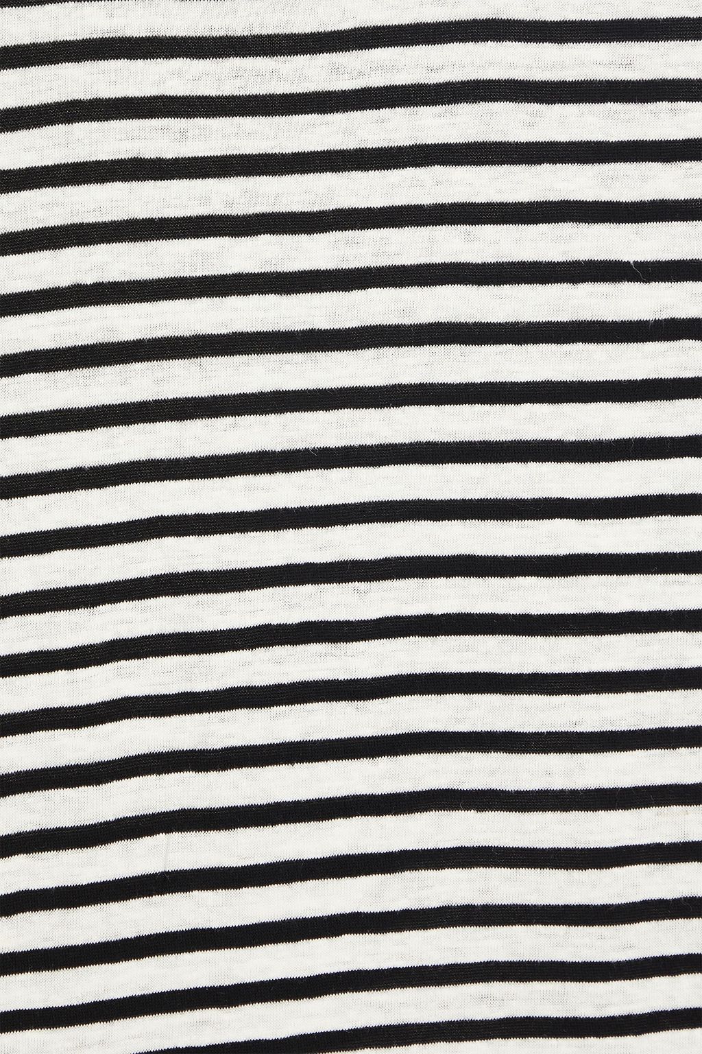 ALEX MILL Prospect striped linen-blend jersey T-shirt