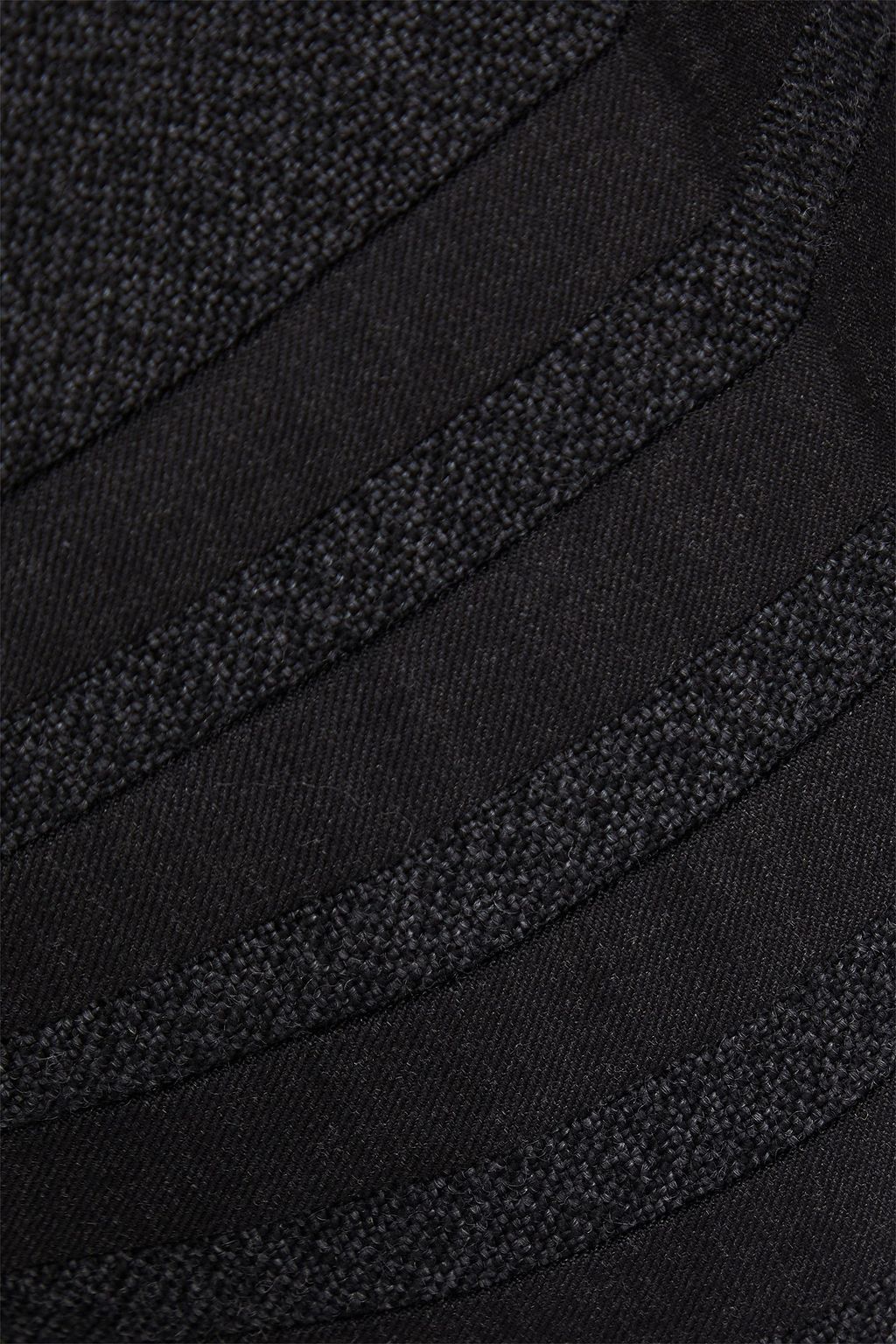 THOM BROWNE Anzughose aus Woll-Tweed mit Streifen