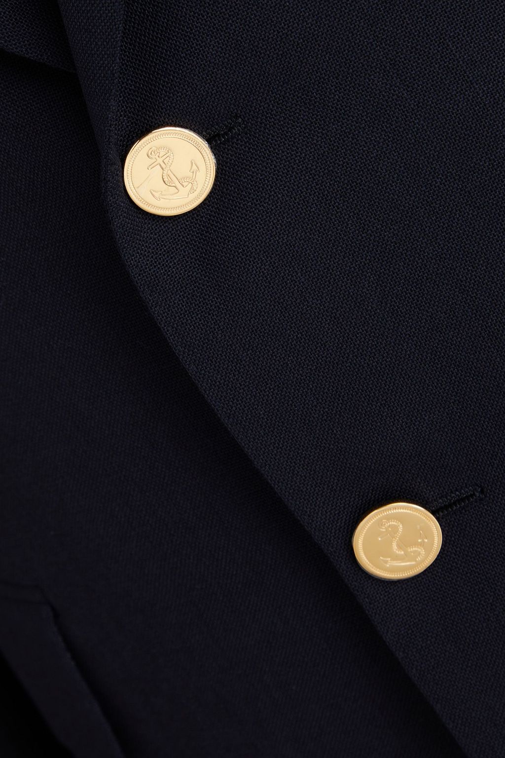 THOM BROWNE Blazer aus Grain de Poudre aus Wolle
