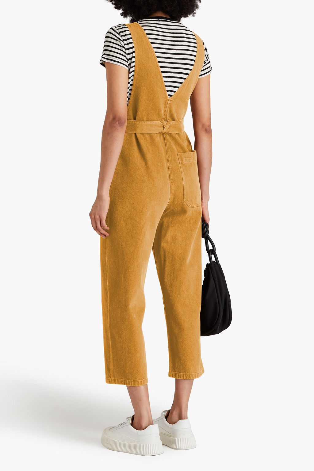 ALEX MILL Ollie cropped denim jumpsuit