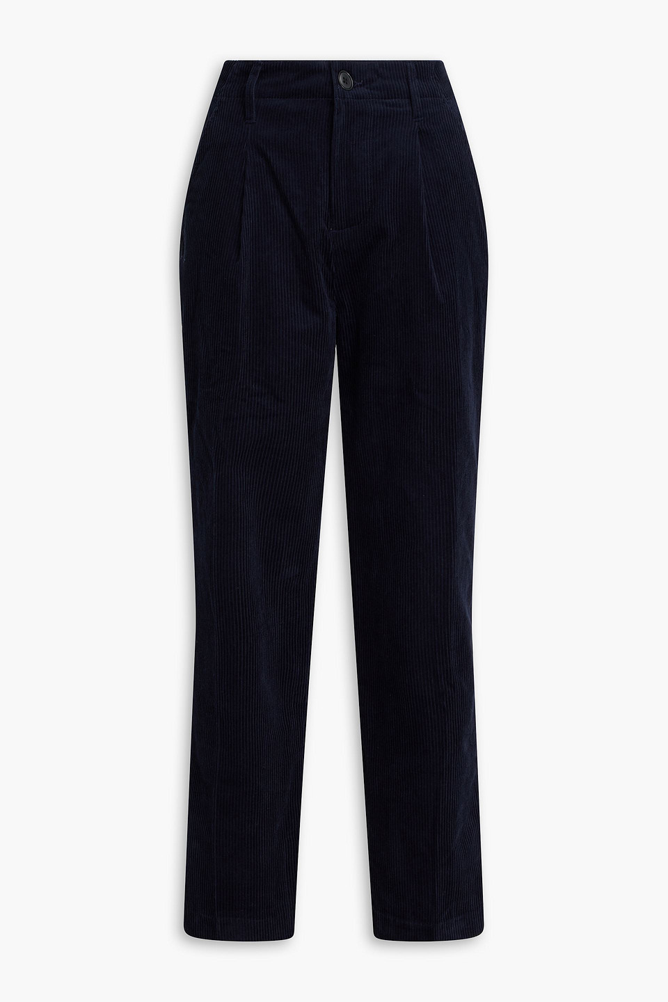 Alex Mill Boy Cotton-corduroy Tapered Pants In Navy