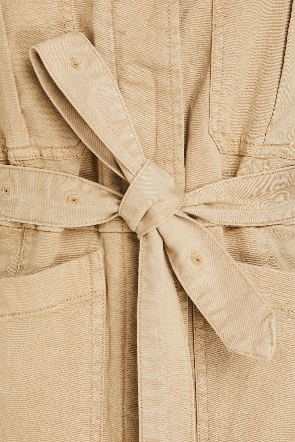 ALEX MILL Expedition Cropped Jumpsuit aus Twill aus einer TENCEL-Mischung™