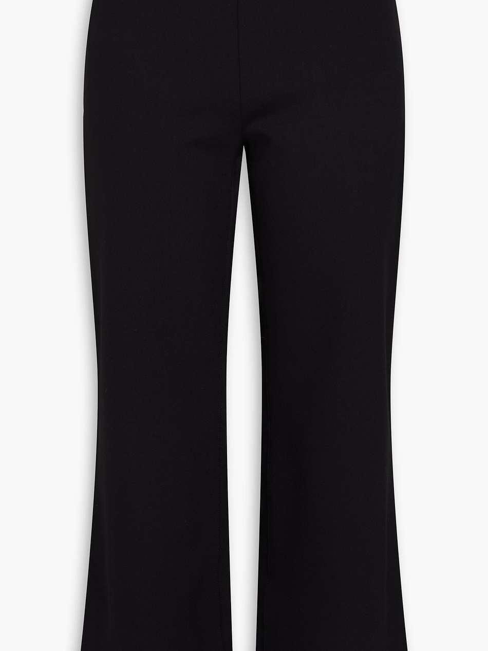 stretch-jersey kick-flare pants