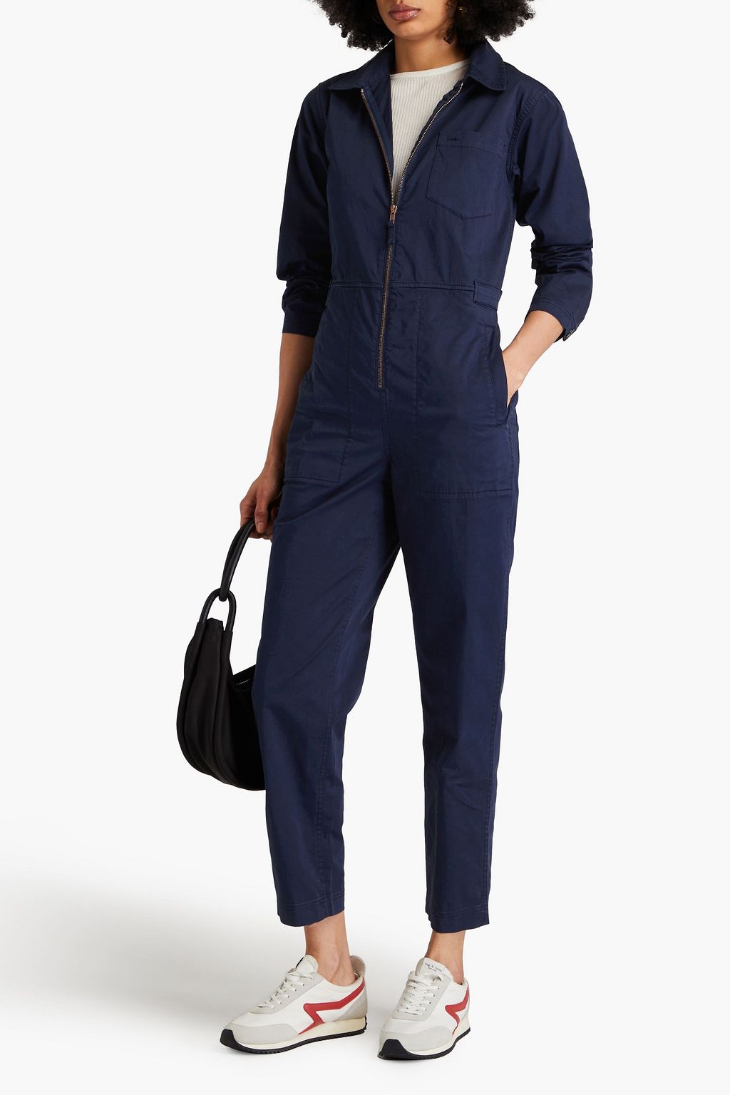 ALEX MILL Stretch-cotton jumpsuit