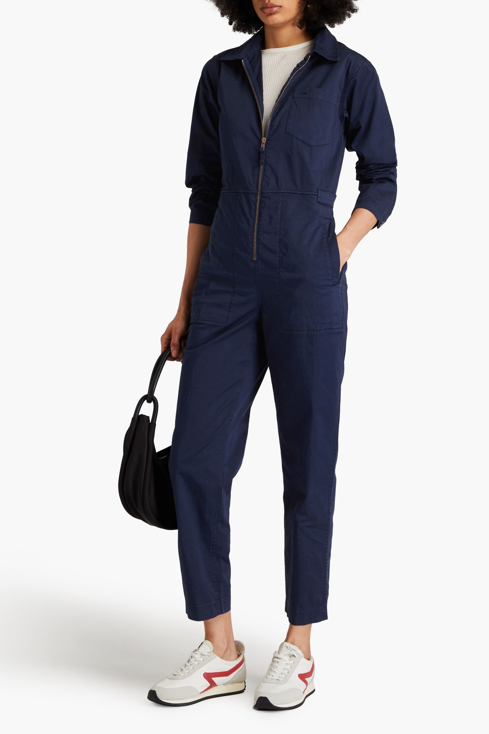 Alex Mill Stretch-cotton jumpsuit