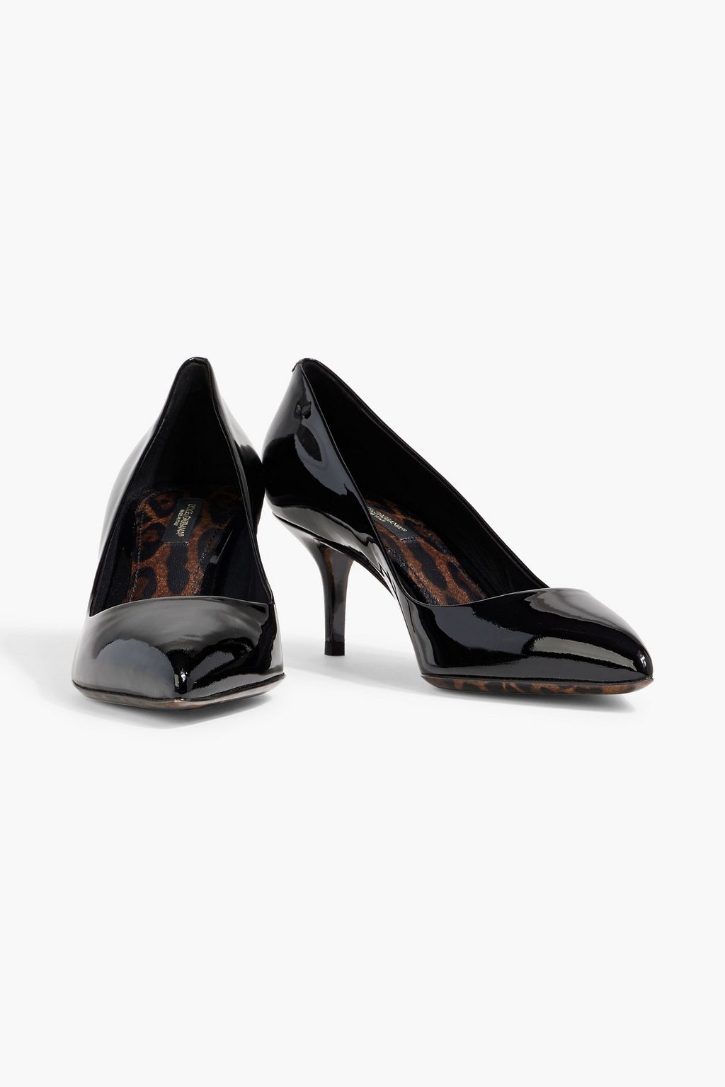 DOLCE&GABBANA Patent-leather pumps
