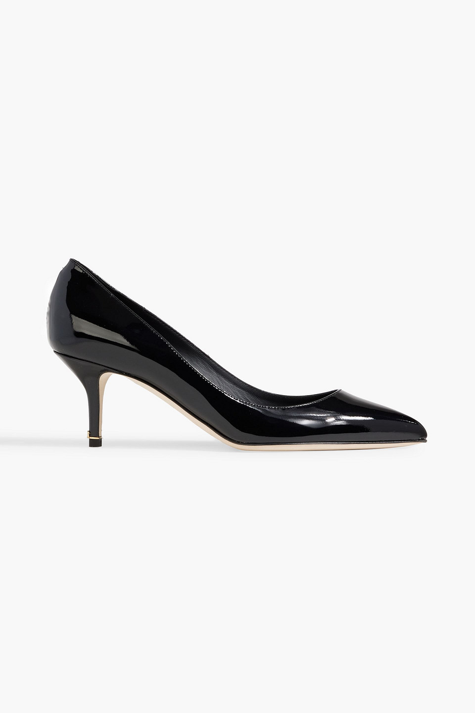 Dolce & Gabbana Patent-leather Pumps In Black