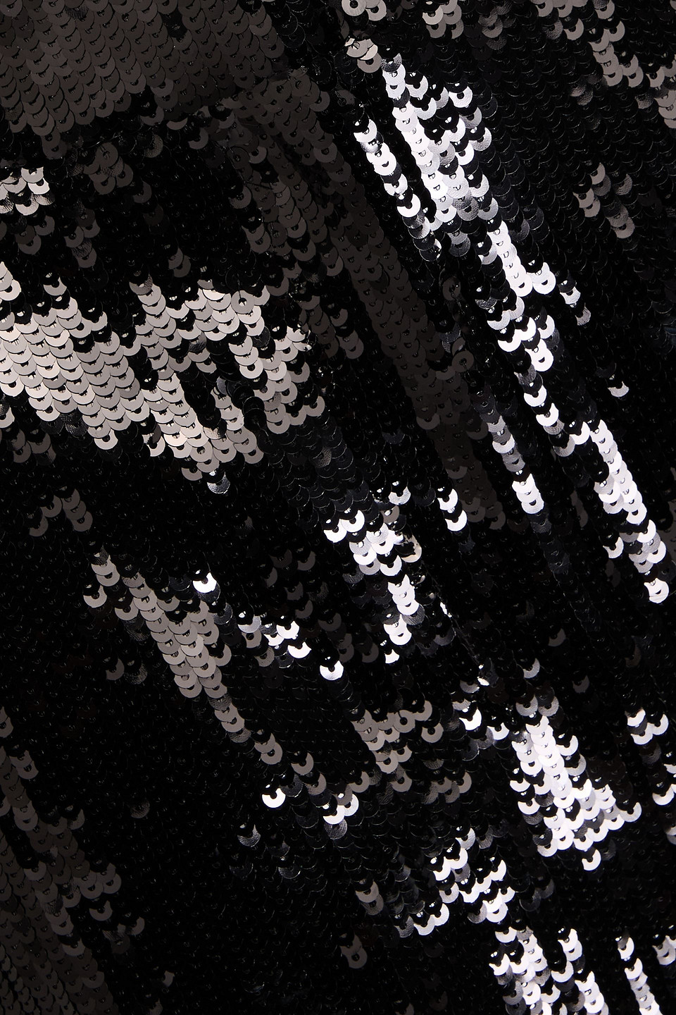 Theory Sequined Crepe Straight-leg Pants In Black