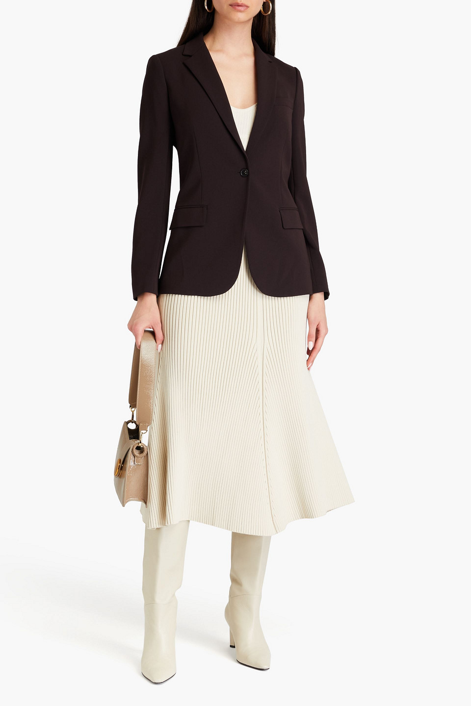 THEORY CREPE BLAZER