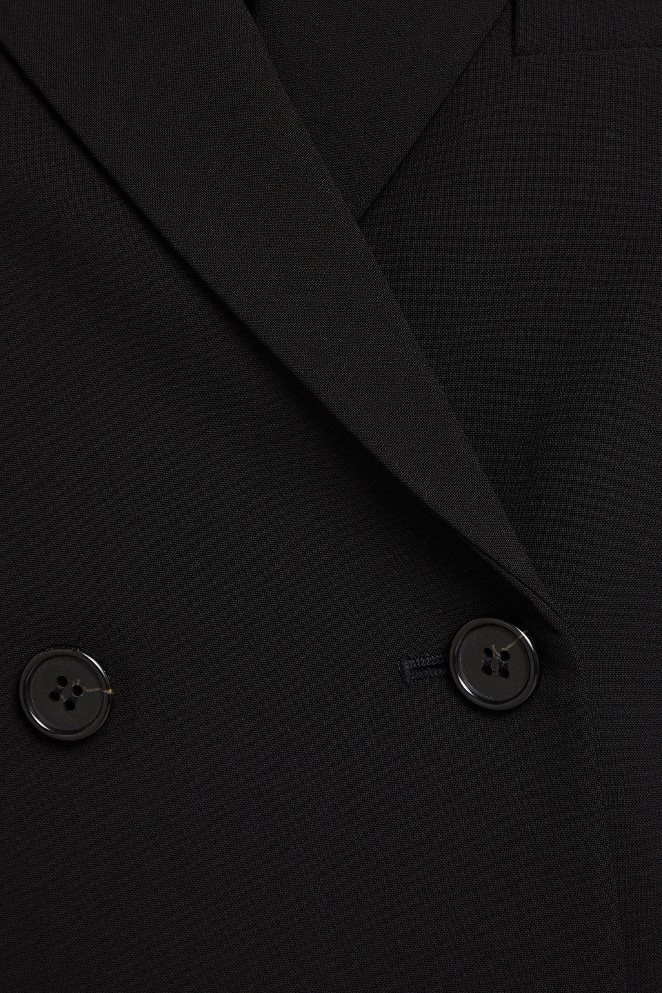 THEORY DOUBLE-BREASTED WOOL-BLEND BLAZER