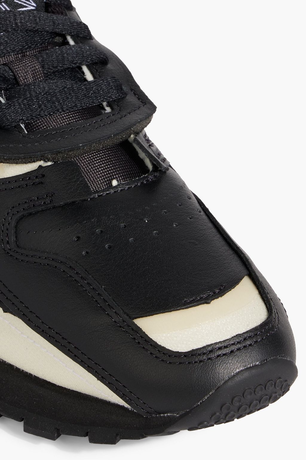MAISON MARGIELA X REEBOK Project 0 CL Memory OF V2 mesh and leather sneakers