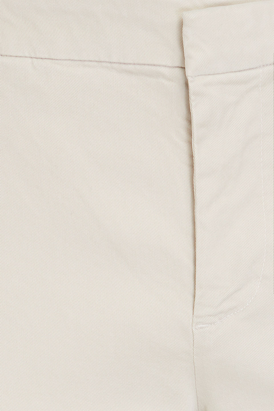 Frame Slim-fit Lyocell-blend Moleskin Chinos In Ecru