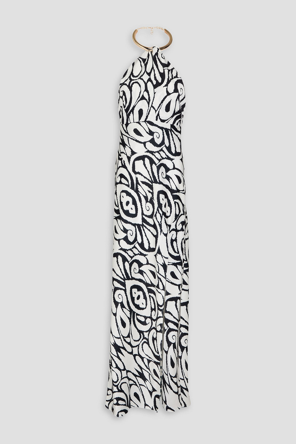 Nicholas Edyth Silk Charmeuse Dress In Ivory