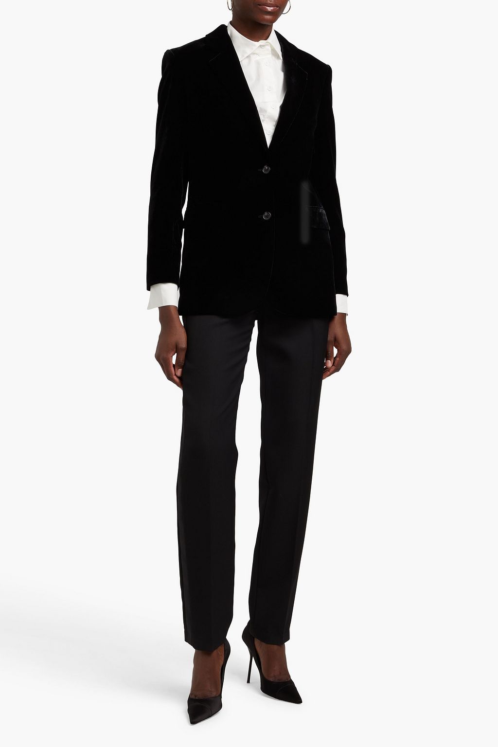 THEORY Velvet blazer THE OUTNET