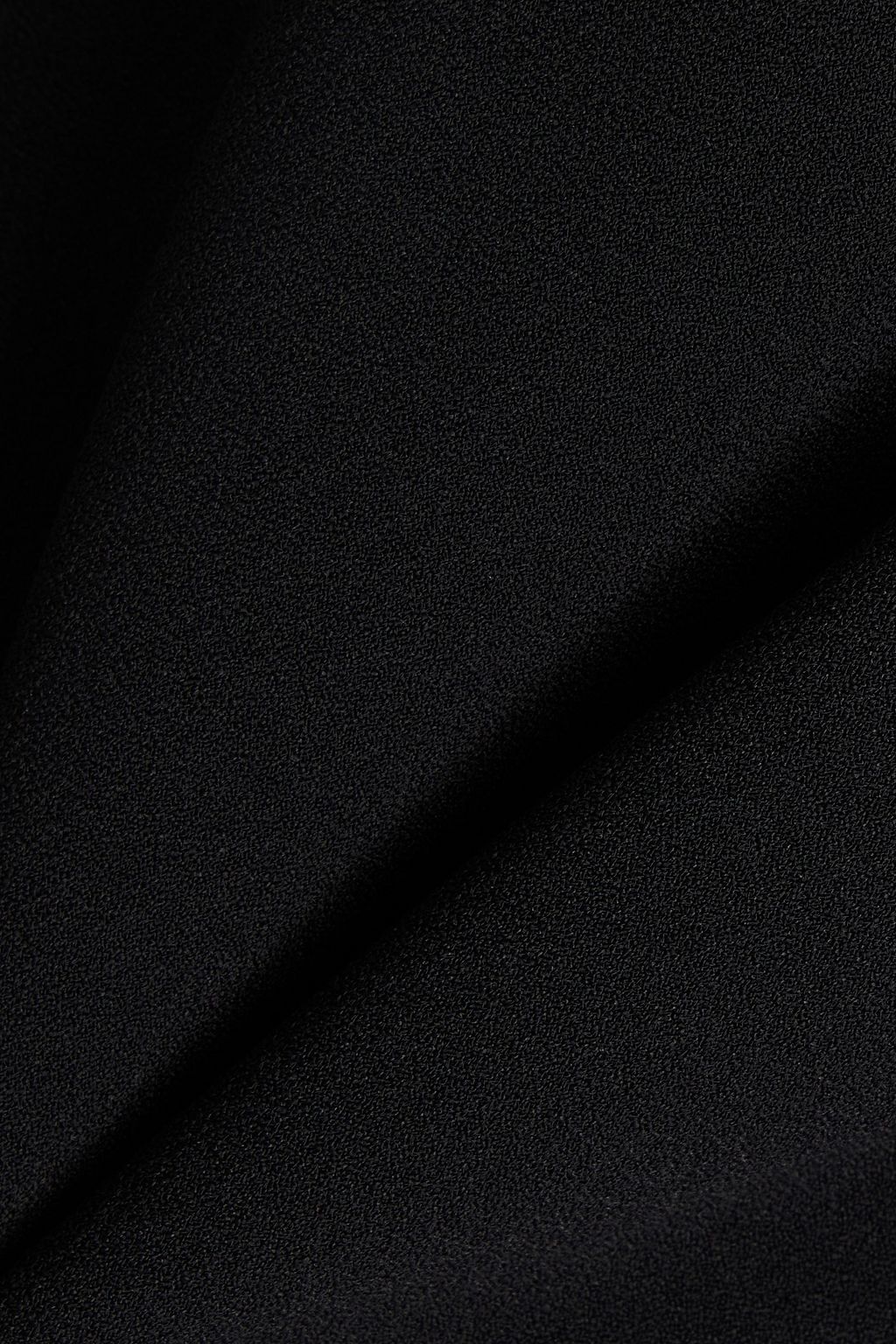 THEORY One-shoulder draped crepe top