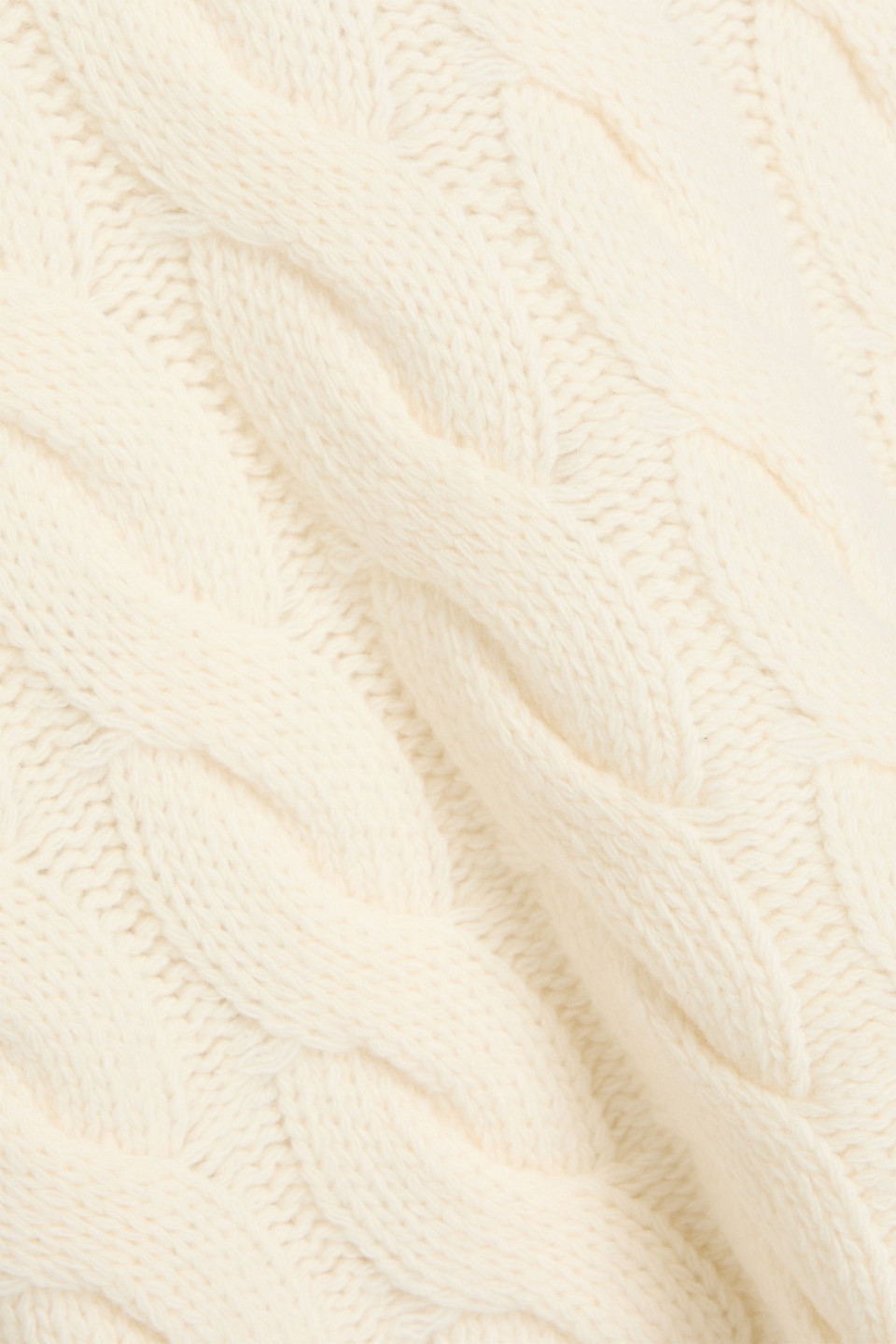 Theory Cable-knit Wool And Cashmere-blend Sweater In Ivory